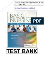 Basic Nursing 2nd Treas Test Bank