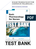 Basic Pharmacology Nurses 17th Willihnganz Test Bank