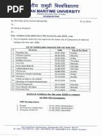 Holidays to be observed in IMU during the year 2020