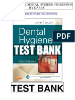 Dental Hygiene 4th Darby Test Bank