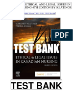 Ethical Legal Issues Canadian Nursing 4th Keatings Test Bank