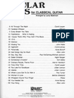 Popular Hits For Classical Guitar Lar PDF