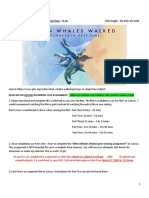When Whales Walked Worksheet Parts 1-4 1