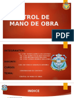 Control de Mano de Obra