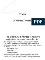 Rocks: Dr. Michael J. Passow