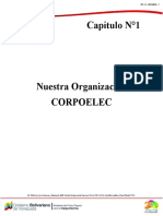 Capitulo N°1 Nuestra Organizacion Corpoelec