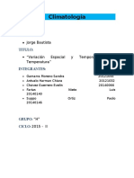 4toinforme Climatología