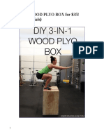 DIY 3-In-1 WOOD PLYO BOX