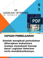 01 Pengantar Legislasi Veteriner