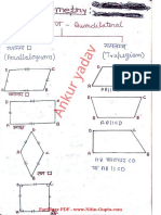 Maths Geometry Handwritten Notes in Hindi (For More Book - WWW - Gktrickhindi.com) PDF