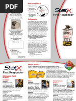 Stat-X First Responder Brochure