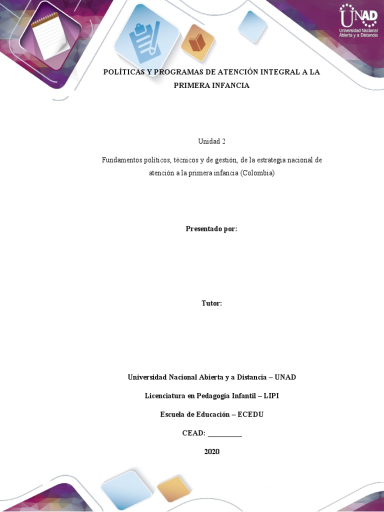 Atención Integral en Primera Infancia | PDF | Educación de la primera ...