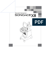 Sonoace X8 Manual de Operación, Instalación y Mantenimiento Español PDF