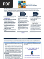 Three Step Process SBA Disaster Loans