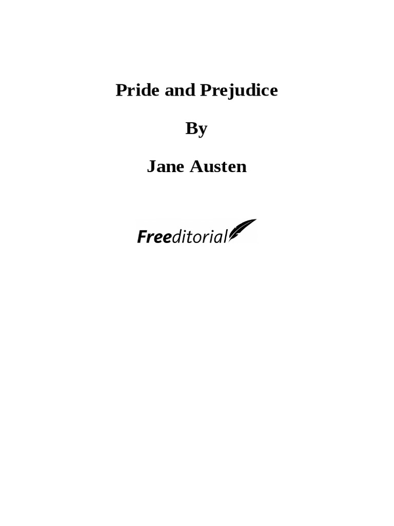 Pride and Prejudice | PDF | Pride And Prejudice | Mr. Darcy