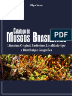 [Yano 2011] Catálogo de Musgos Brasileiros.