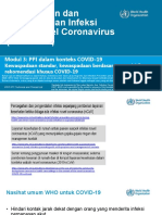 WHO IPC COVID-19 Module3 Indonesian