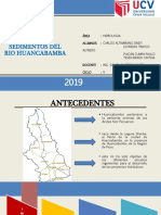 Informe de Sedimentos Del Rio Huancabamba