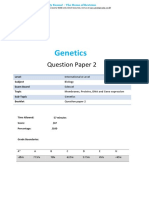 10.2 - Genetics QP - Ial Edexcel Biology PDF