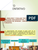 Texto Argumentativo y Tipos de Razonamientos