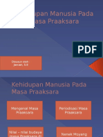 Kehidupan Manusia Pada Masa Praaksara