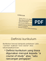 Pembentangan Kurikulum