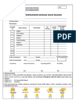 Formulir Peminjaman BMN Pusdiklat AP