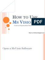 How To Use MS Visio 2002