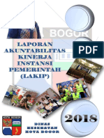 Lakip Dinas Kesehatan Kota Bogor Tahun 2018 PDF