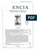 Ciencia Revista Hispano Americana de Ciencias Vol 06 Nº 10 12 1945 1946 PDF