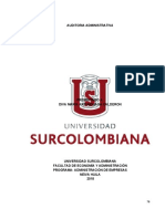 Auditoria Administrativa - Alcaldia Municipal de Sabaneta Final Final