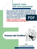 Proceso del Conflicto