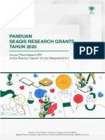 Panduan SEAQIS Research Grants 2020 PDF