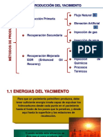 Métodos de producción y recuperación de yacimientos petroleros