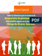 Informe Especial Personas Desaparecidas Chilapa Guerrero PDF