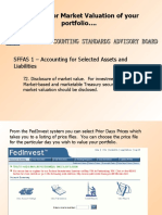 The Need For Market Valuation of Your Portfolio .: Federal Accounting Standards Advisory Board