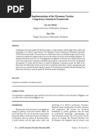 Myint, Aye Aye Win, Myo The Implementation Fo The Myanmar Teacher Competency Standards Framework PDF