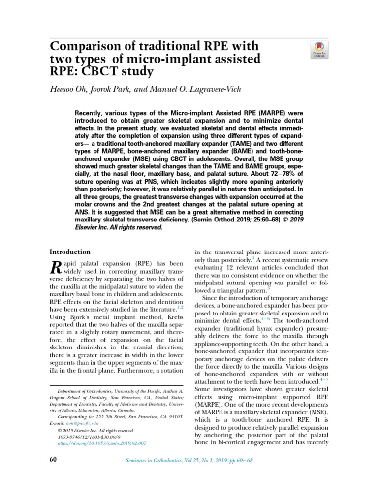 Comparison of Traditional RPE With Two Types of Micro I - 2019 ...
