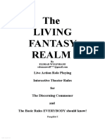 The Living Fantasy Realm LARP Rules