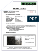 Informe Tecnico (Ideal Alambrec) Visita - Uio Generador - As010 - Sap 202001009 - Ea