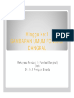 REKAYASA PONDASI - Pertemuan 1-6 PDF