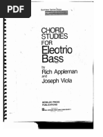 Chord studies for electric bass deals