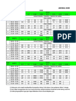 Jadwal Daring