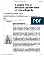 Arq. Augusto Quijano Axle El Concreto: Un Material Con El Espíritu de La Época - Invitado Especial