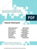 Harmoni Kewajiban Dan Hak Negara Dan Warga Negara Dalam Demokrasi Yang Bersumbu Pada Kedaulatan Rakyat Dan Musyawarah Untuk Mufakat