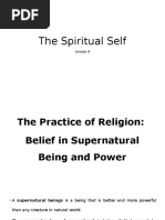 The Spiritual Self