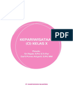 Kepariwisataan C1 Kelas X PDF