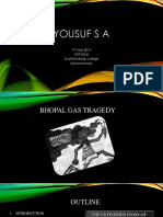 Bhopal stragedy - Case study