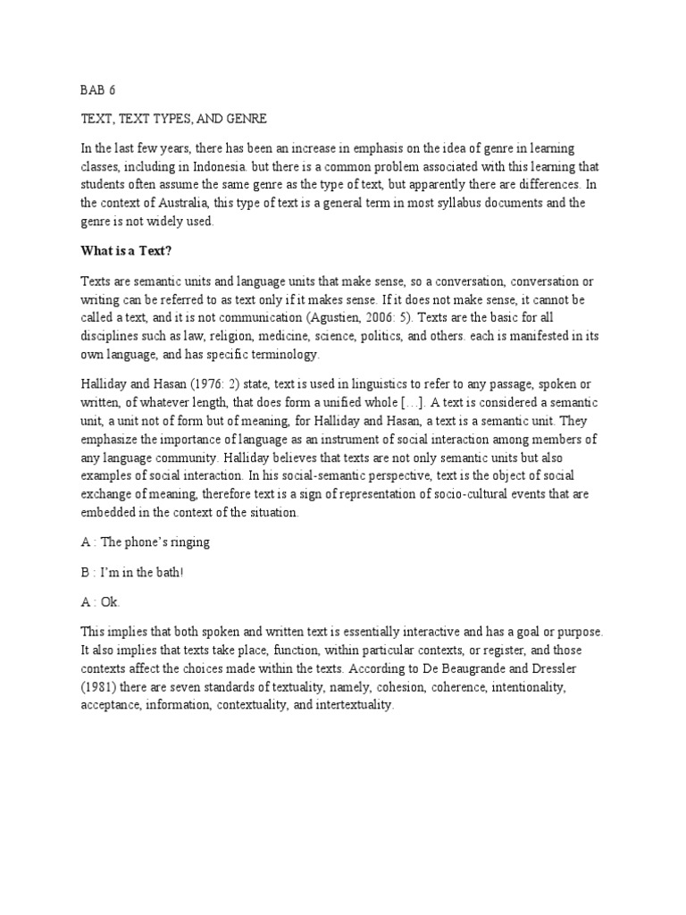 Understanding Text Types & Genres | PDF | Genre | Narrative