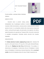 Amoxicillin/Clavulanate Potassium Antibiotic Guide